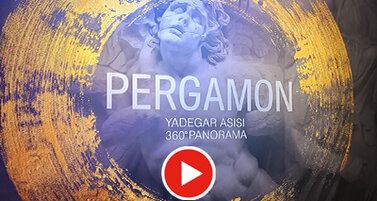 „Pergamon“ Tafel im Gasometer Pforzheim-