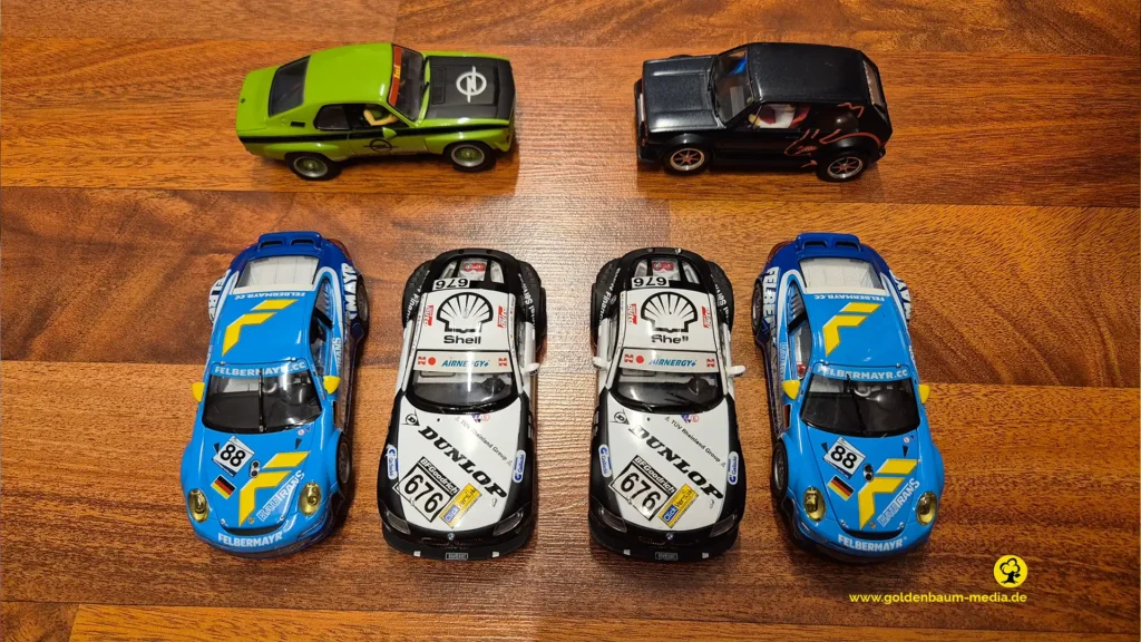 Sortierte Carrera Autos