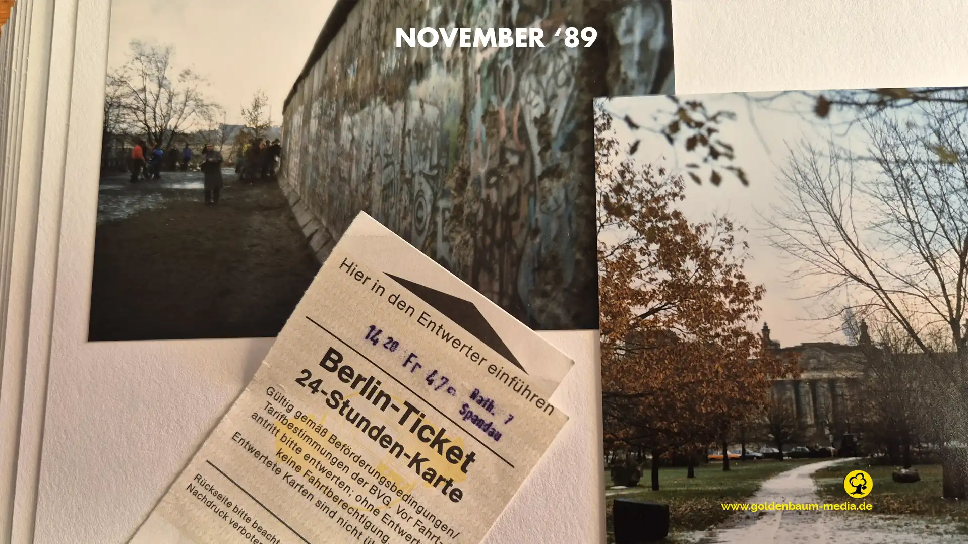 Albumbilder Mauerfall 89