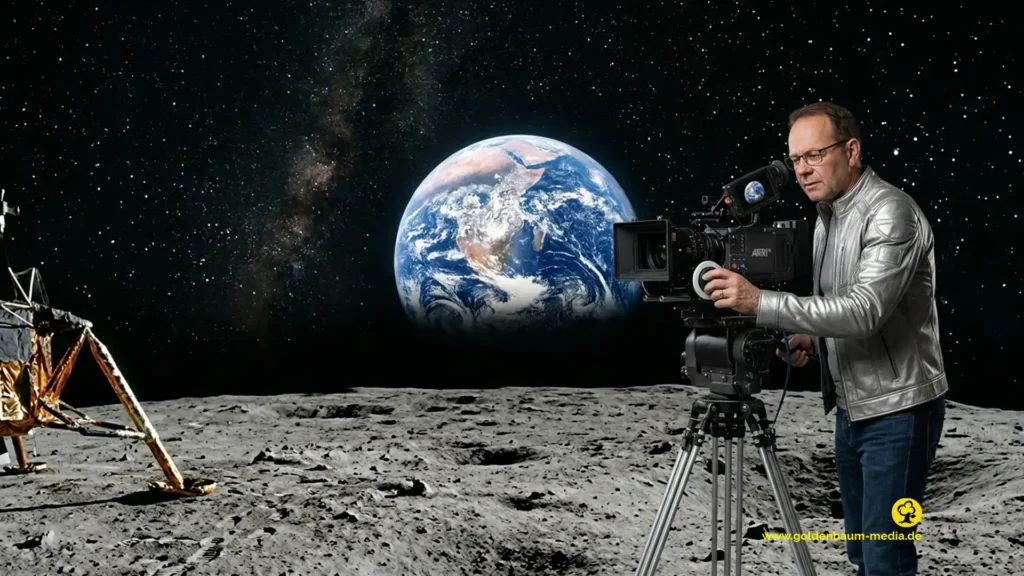 Die Erde geht auf dem Mond auf (Earth Rise)